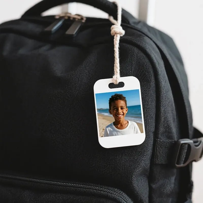 Custom Luggage Tag Travel ID Upload Image PrintToucan - printtoucan