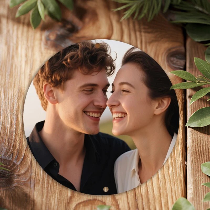 print photos Custom Metal Tin Sign Photo Upload Lovers PrintToucan