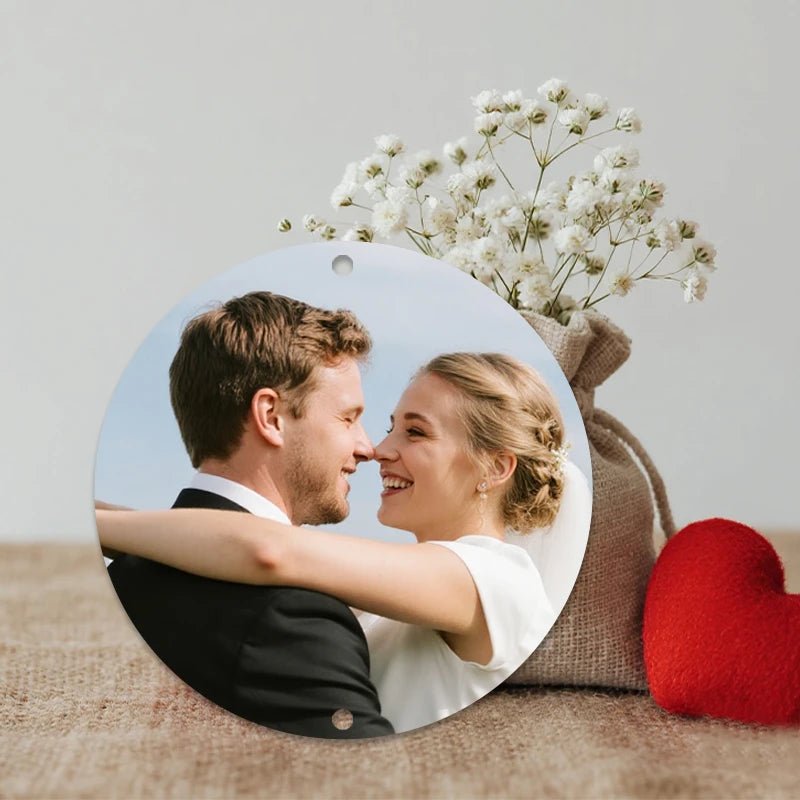 print photos Custom Metal Tin Sign Photo Upload Wedding PrintToucan