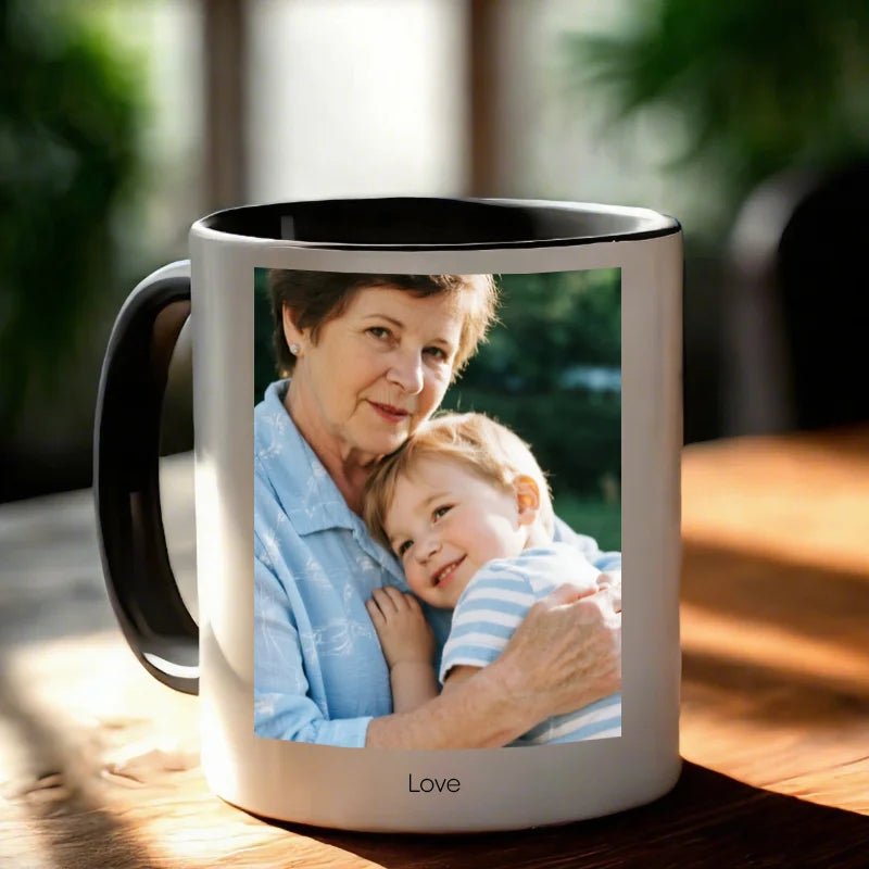 Custom Mug 11oz 15oz Upload Image & Custom Text PrintToucan - printtoucan