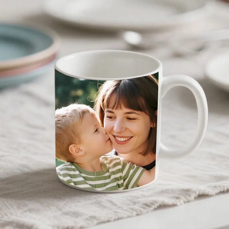 Custom Mug 12oz with Family Photo PrintToucan - printtoucan
