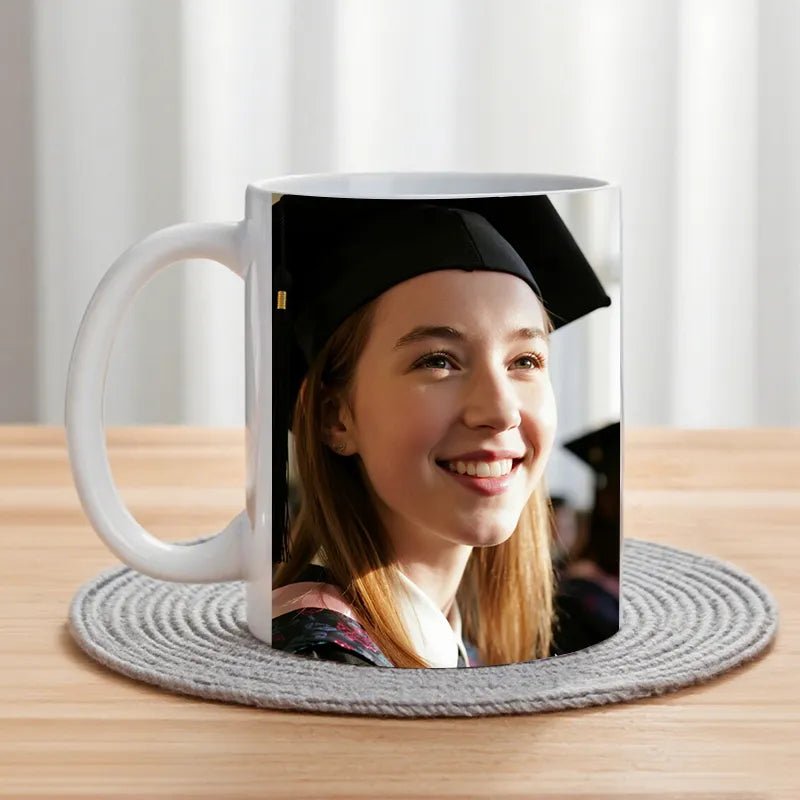 Custom Mug 120z with GraduationPhoto PrintToucan