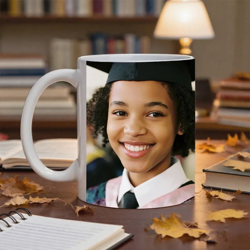 Custom Mug 120z with GraduationPhoto PrintToucan