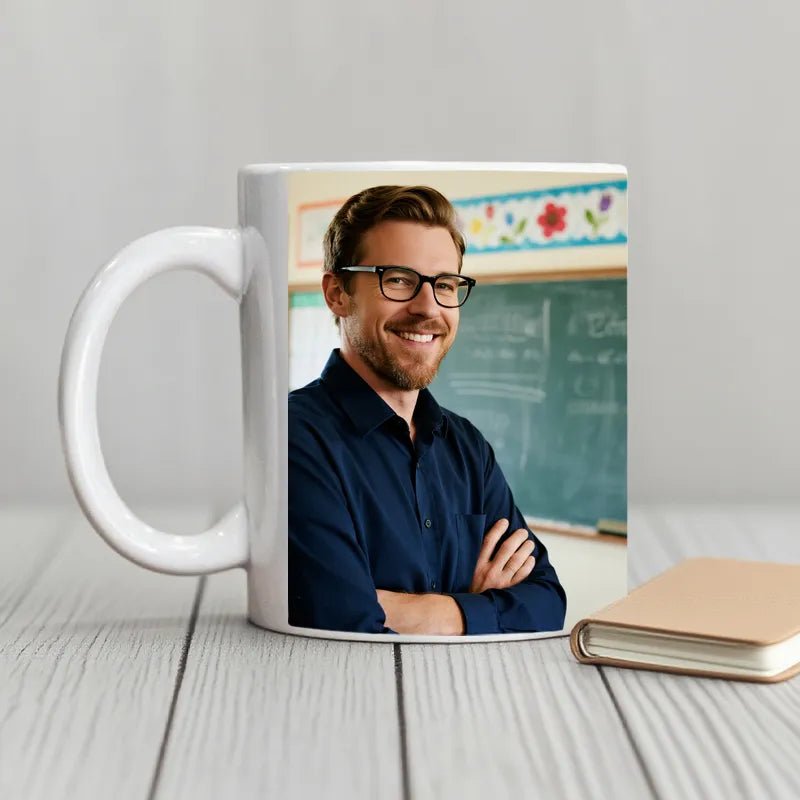 Custom Mug 12oz with Photo for Teacher PrintToucan - printtoucan