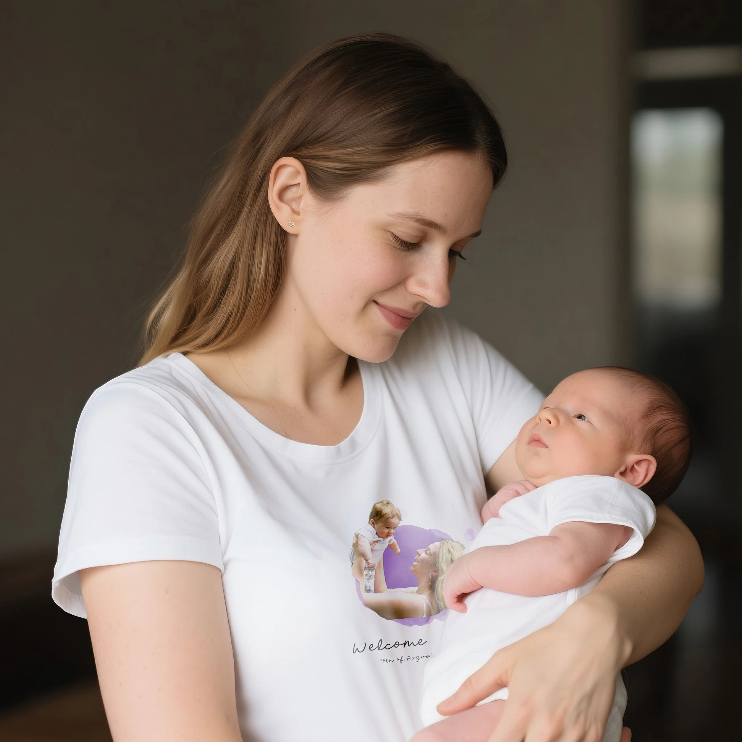Custom Organic Staple T-shirt – Mother's Day Gift for the One Who Matters Most - printtoucan
