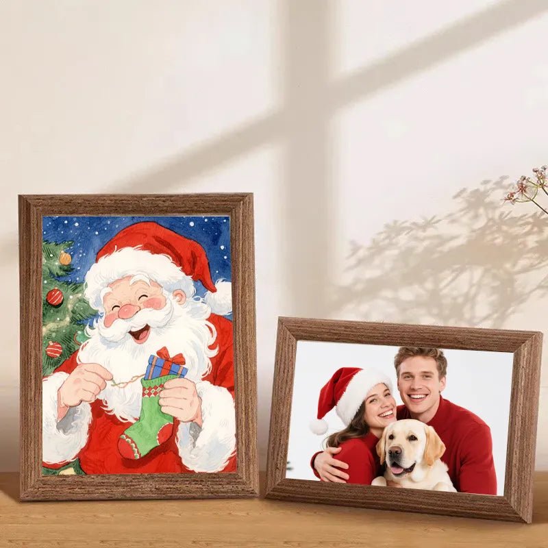 Custom Picture Frames Walnut Wood Photo Print Home Decor Gift PrintToucan - PrintToucanHome Decor20251126farm