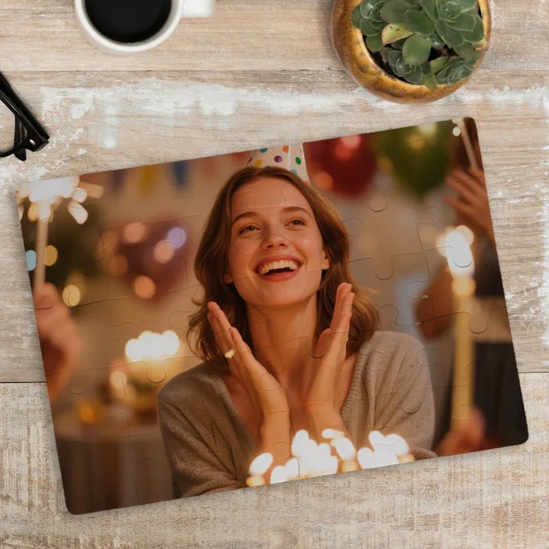 Custom Puzzle with Photo Unique Birthday Gift for Her or Him PrintToucan - printtoucan