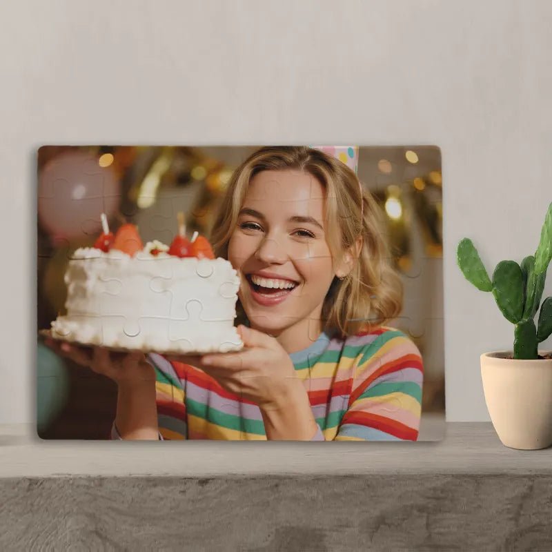 Custom Puzzle with Photo Unique Birthday Gift for Her or Him PrintToucan - printtoucan