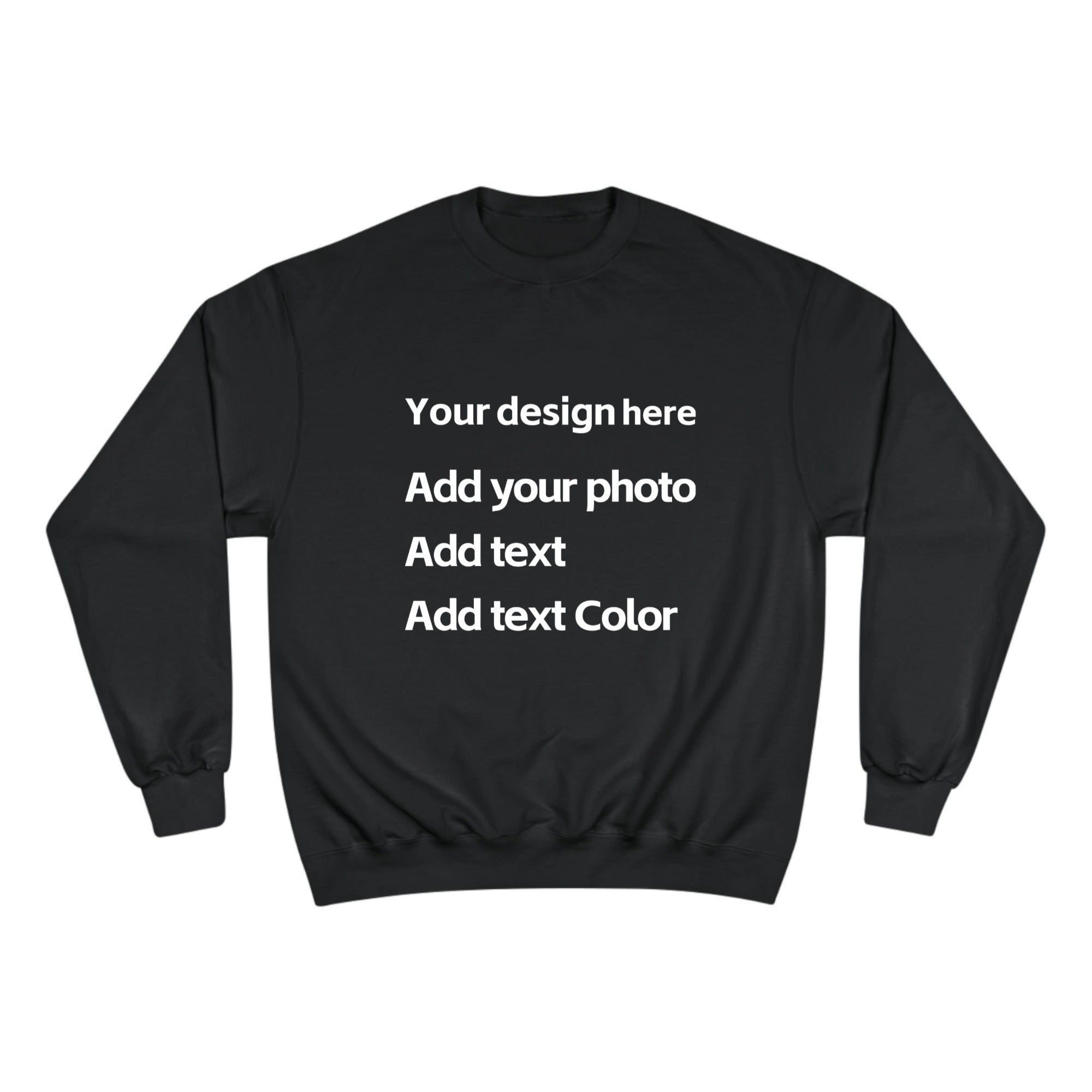 Custom Sweatshirt Upload Your Image & Custom Text PrintToucan - printtoucan