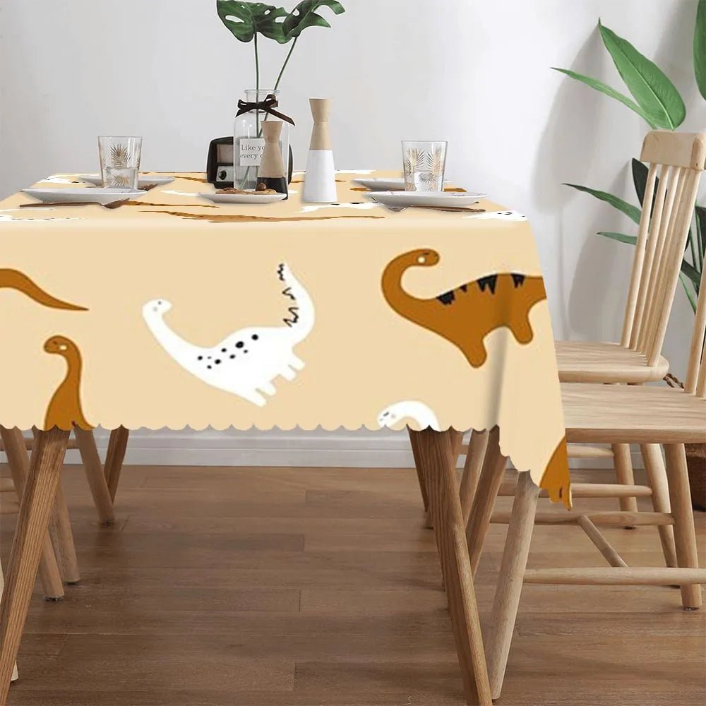 Custom Tablecloth Rectangle Lace Polyester Personalized Photo Text Home Decor PrintToucan - PrintToucanHome DecorPrinttoucan-55 x 70 in（180 x 140 cm）
