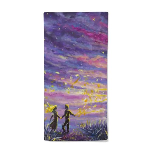 Custom Towel Valentine Microfiber Personalized Image Text PrintToucan - PrintToucanValentine's Day GiftsPrinttoucan-13.8x15.7inch（35x40）cm-8