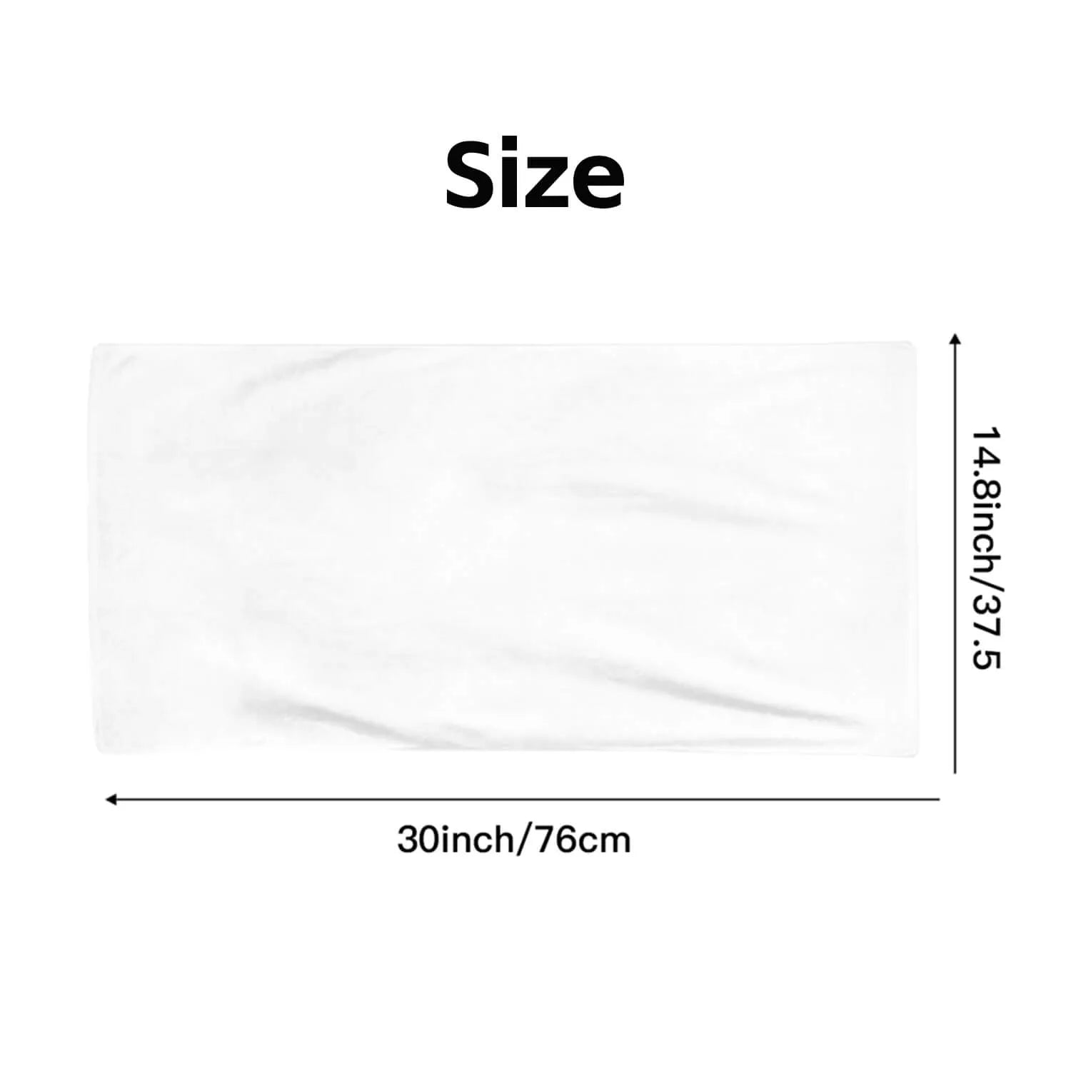 Custom Towel Valentine Microfiber Personalized Image Text PrintToucan - PrintToucanValentine's Day GiftsPrinttoucan-13.8x15.7inch（35x40）cm-8