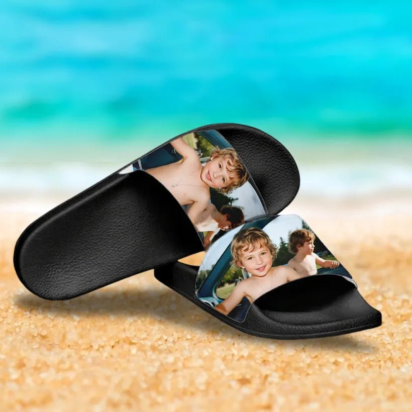 Custom Women's Slides Vacation Style Fast Printing | PrintToucan - printtoucan