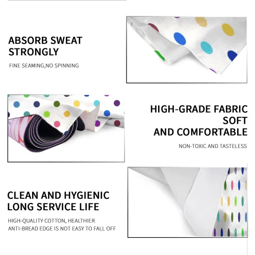 Custom Yaga Mat Valentine’s Day Microfiber Personalized Image Text Yaga Mat PrintToucan - PrintToucanValentine's Day GiftsPrinttoucan-13.8x15.7inch（35x40）cm-8