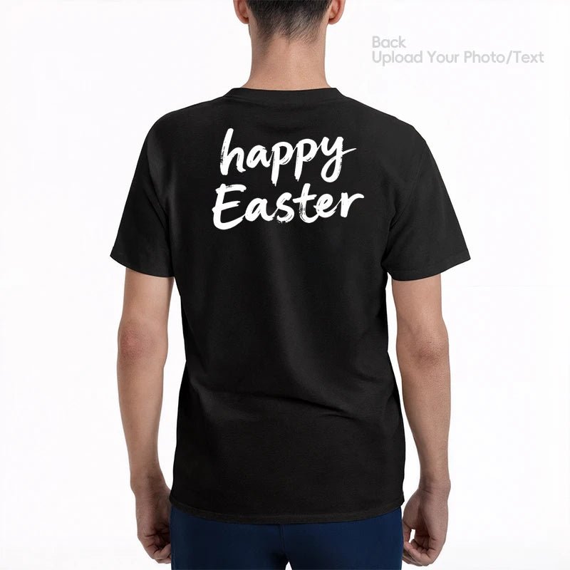 CustomTee 230g cotton short sleeve Photo Upload Easter PrintToucan