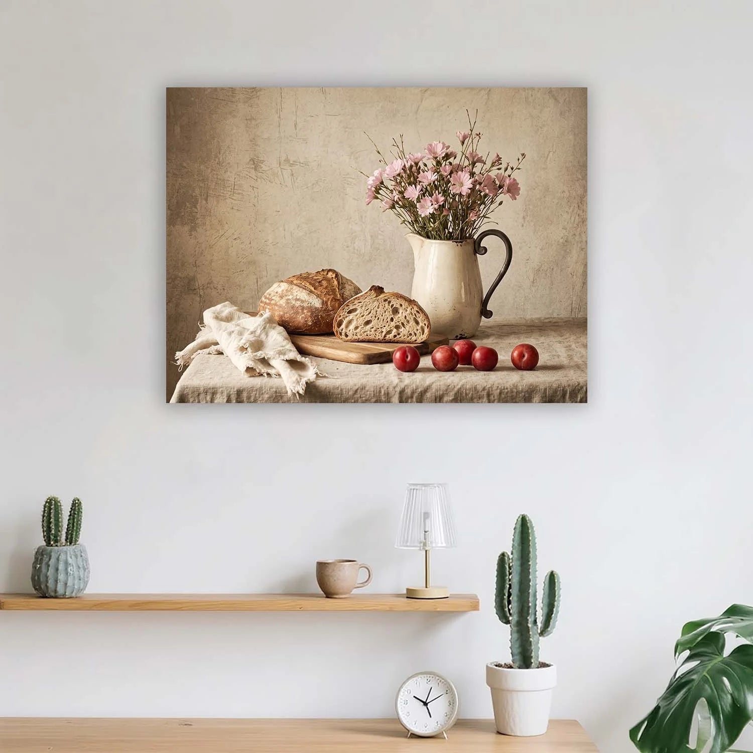 Dogs at the Coffee Bar Canvas Wall Art – Funny Black & White Café Décor | PrintToucan - PrintToucanCanvas Wall ArtPrinttoucan-12 x 16-1.5‘’