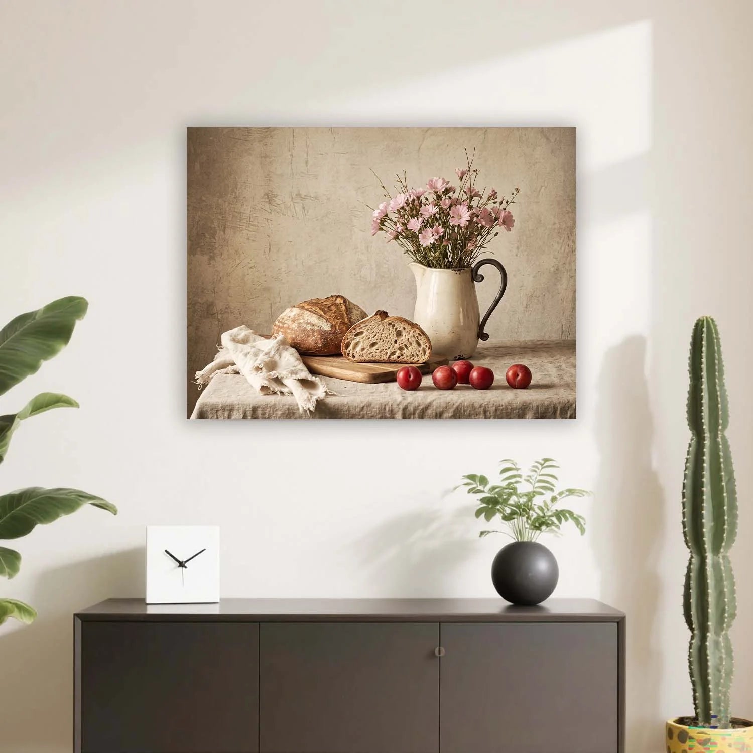 Dogs at the Coffee Bar Canvas Wall Art – Funny Black & White Café Décor | PrintToucan - PrintToucanCanvas Wall ArtPrinttoucan-12 x 16-1.5‘’