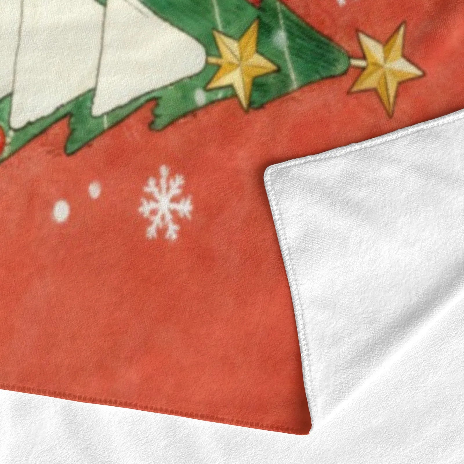 Large Bath Towel 310g Polyester Christmas Gingerbread Scene for Holiday Home Decor best absorbent bath towels by PrintToucan - PrintToucanChrismas Gift